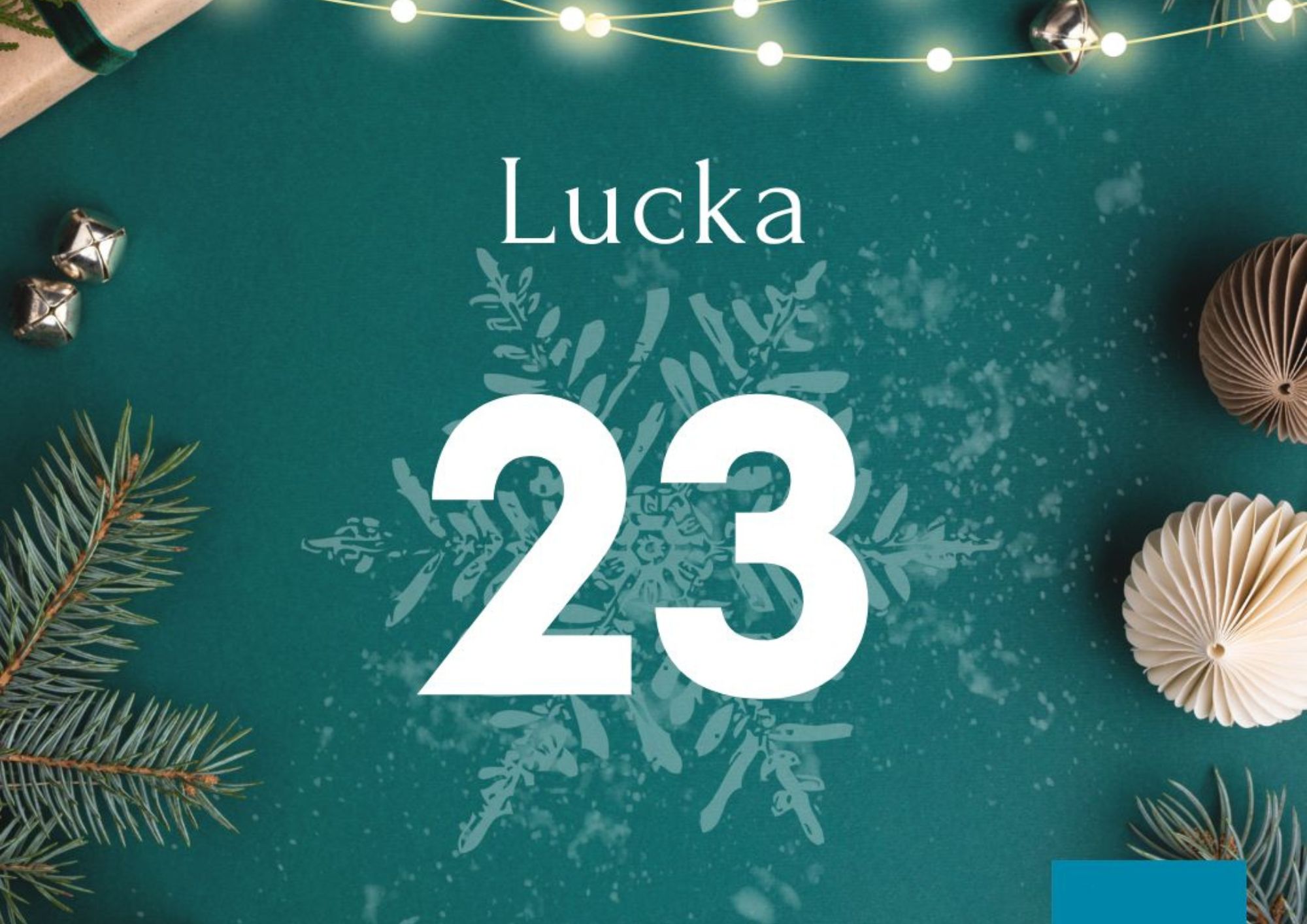 Lucka 23 innehåller ett julklappstips